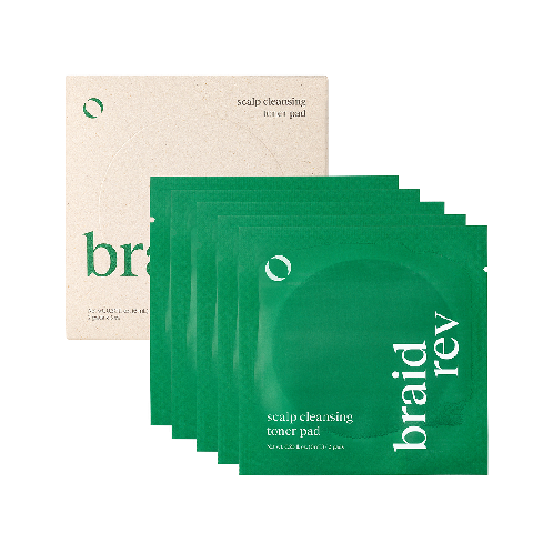 Braid Rev_Scalp Cleansing Toner_Pad Pouch_6 mL(2 Pads)_5 EA / 1 PACK
